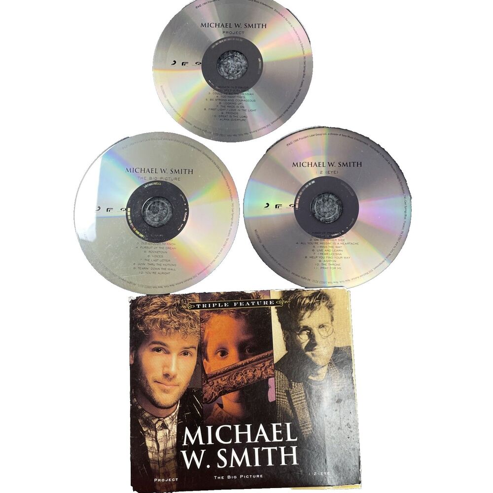 MICHAEL W. SMITH TRIPLE FEATURE 3 CDs Project The Big Picture
